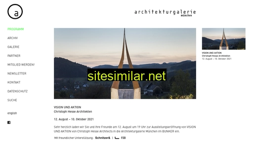 architekturgalerie-muenchen.de alternative sites