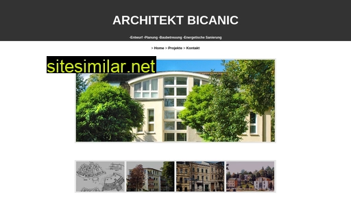 architekten-bicanic.de alternative sites