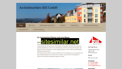 architekturbuero-bill.de alternative sites