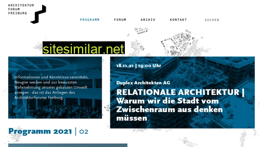 architekturforum-freiburg.de alternative sites