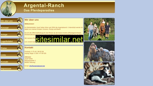 argental-ranch.de alternative sites