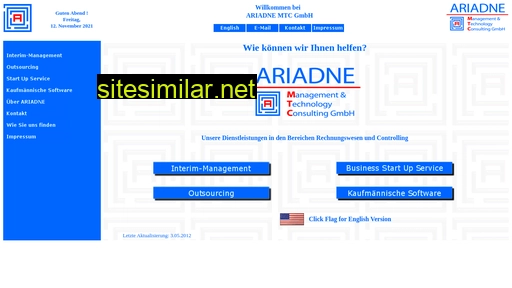 ariadne-mtc.de alternative sites