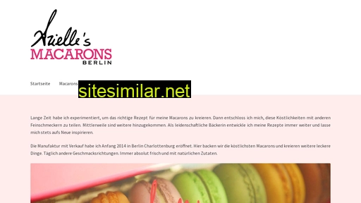 Arielles-macarons similar sites