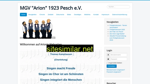 arion-pesch.de alternative sites