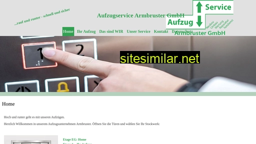 Armbruster-aufzug-service similar sites