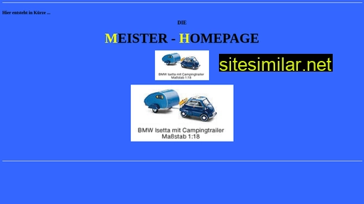 arminmeister.de alternative sites