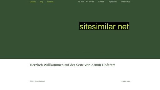 armin-hoferer.de alternative sites
