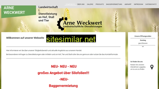 Arne-weckwert similar sites