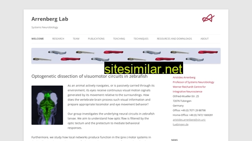 arrenberg-lab.de alternative sites