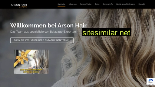 arson-hair.de alternative sites