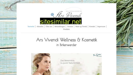 Ars-vivendi-wellness-und-kosmetik similar sites