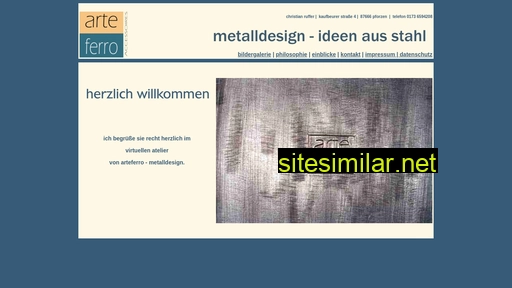 arteferro-metalldesign.de alternative sites