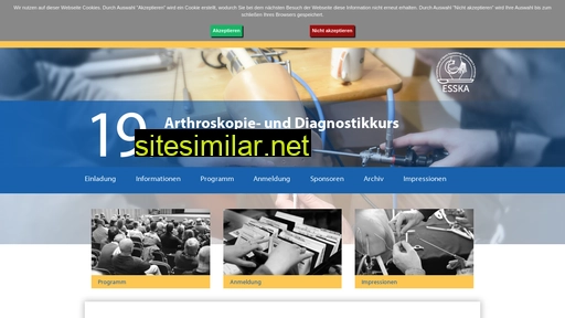 Arthroskopie-kurs similar sites