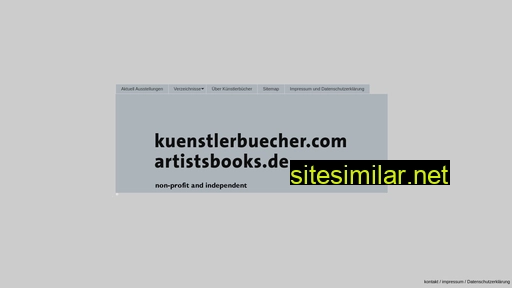 artistsbooks.de alternative sites