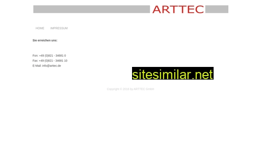 Arttec similar sites