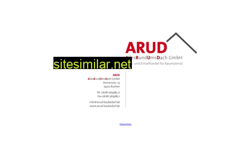 Arud-baubedarf similar sites