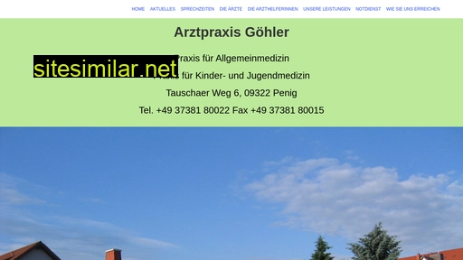 arztpraxis-dm-goehler.de alternative sites