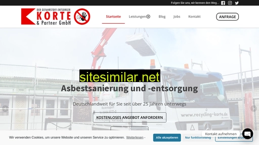 asbest-korte.de alternative sites