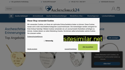 ascheschmuck24.de alternative sites