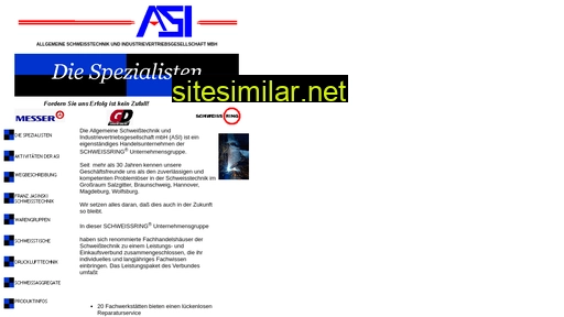 asi-schweisstechnik.de alternative sites