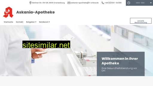 askania-apotheke-oranienburg-app.de alternative sites