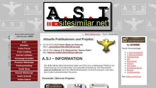 as-institut.de alternative sites