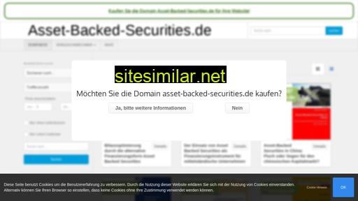 asset-backed-securities.de alternative sites