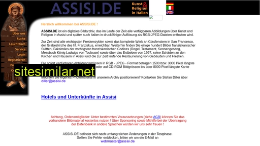 assisi.de alternative sites