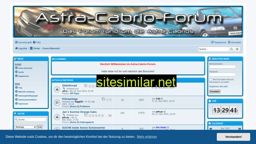 astra-cabrio-forum.de alternative sites