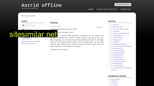 astridoffline.de alternative sites