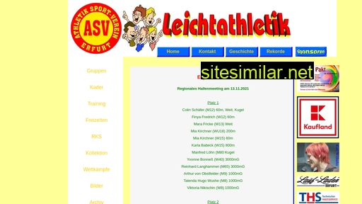 Asv-leichtathletik similar sites