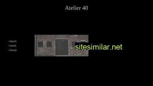 Atelier40 similar sites