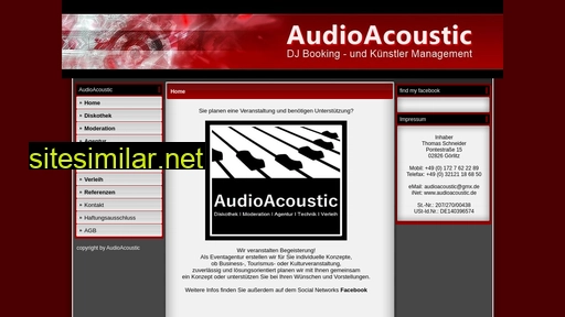 audioacoustic.de alternative sites