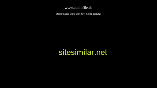 Audiofile similar sites