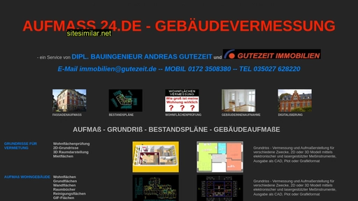 Aufmass24 similar sites