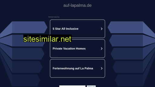 auf-lapalma.de alternative sites