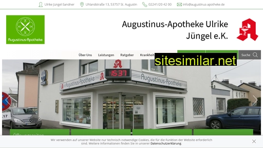 augustinus-apotheke.de alternative sites