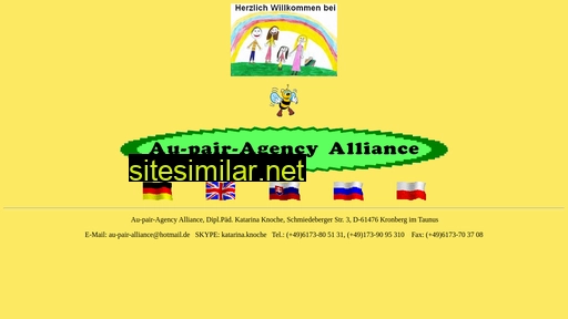 Au-pair-agency-alliance similar sites