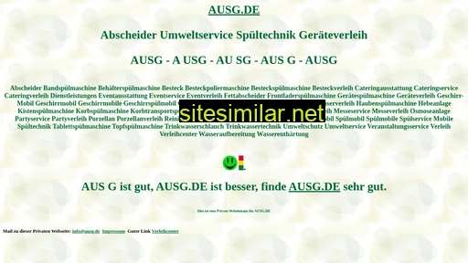ausg.de alternative sites