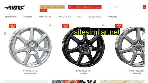 autec-wheels.de alternative sites