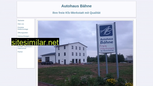autohaus-baehne.de alternative sites