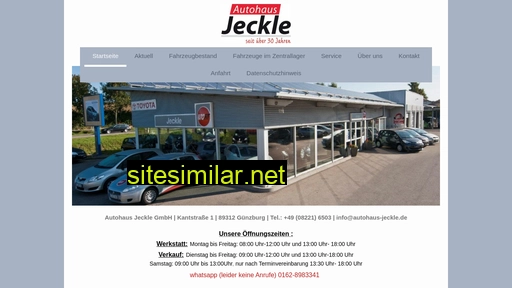 autohaus-jeckle.de alternative sites