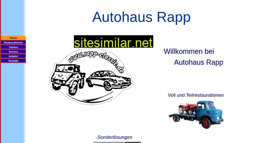 autohaus-rapp.de alternative sites