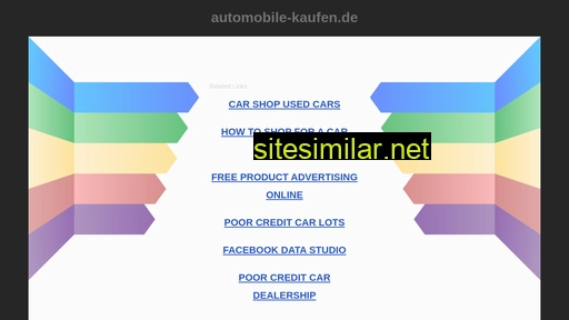 automobile-kaufen.de alternative sites