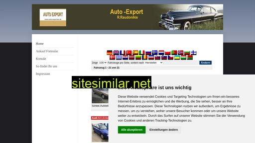 auto-exportas.de alternative sites