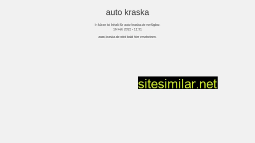 auto-kraska.de alternative sites