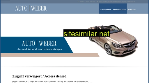 auto-weber-randersacker.de alternative sites