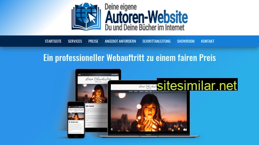 Autoren-website similar sites