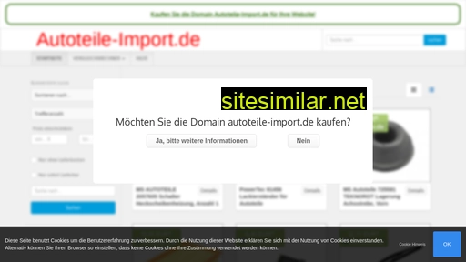 Autoteile-import similar sites