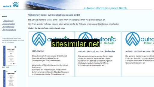 Autronic-service similar sites